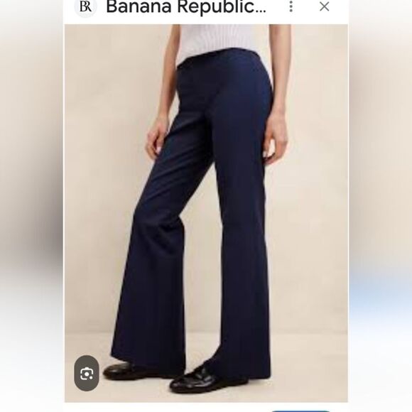 Banana Republic Sloan Full Length midrise Bootcut Pants Size NWT - Picture 2 of 5